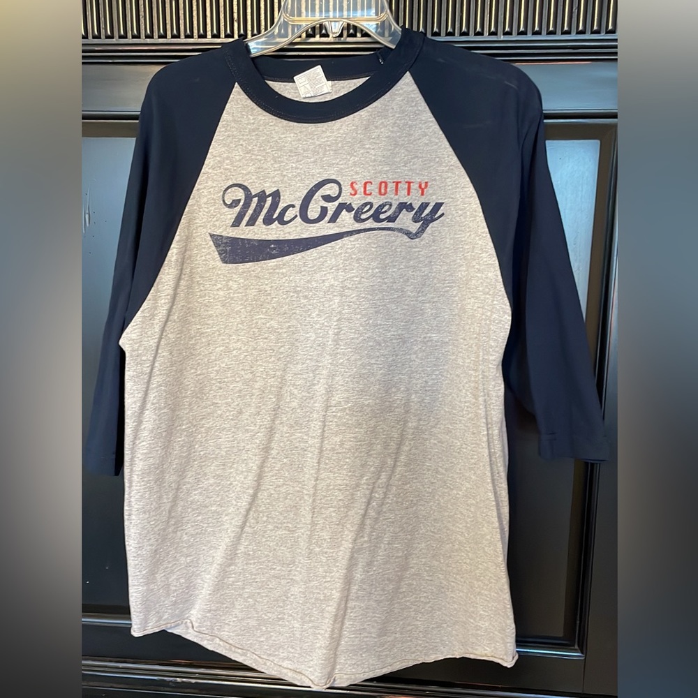 Scotty McCreery Baseball Sleeve Tee